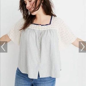 Madewell x The New Denim Project top